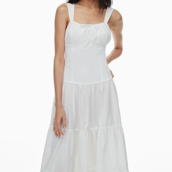 Aritzia Poplin Maxi Dress - Picture 4 of 6